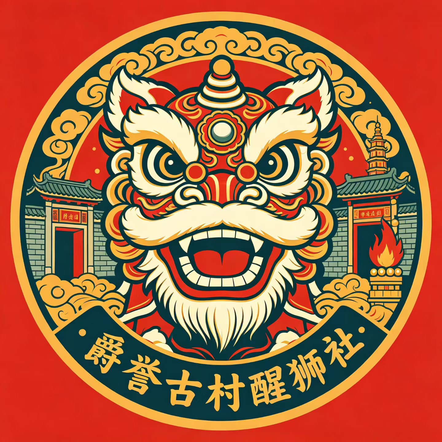 爵誉古村醒狮社